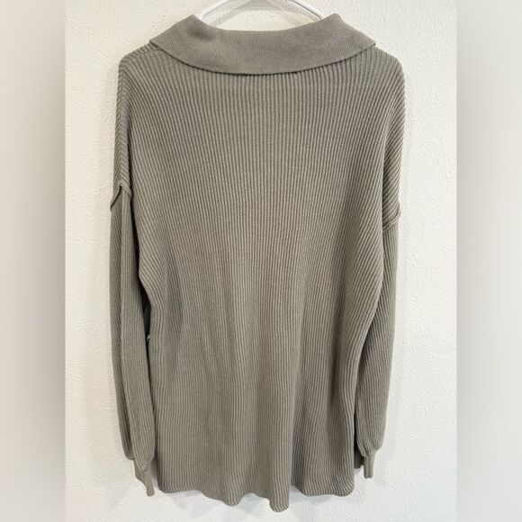 Free People Beach Sweater Mini Dress, Sage Color, Size S - Picture 5 of 7